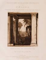 KG 16328
<br/>
Imitations of drawings by Claude Lorrain...: titelpagina
<br/>
<em>Lewis, Frederick Christian</em>